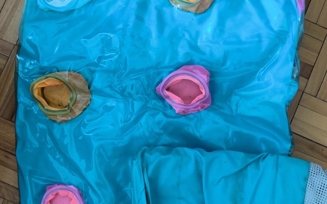 Colchonetas de pileta, están pinchadas
