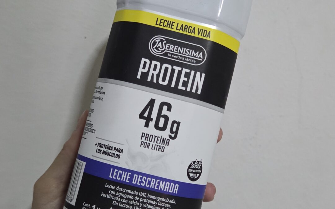 Botellas de leche La Serenísima