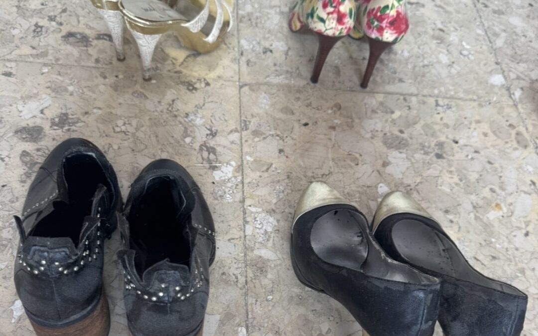 Zapatos de taco y botas