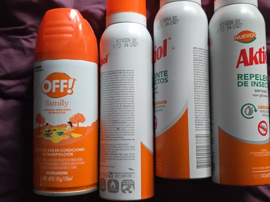 latas llenas repelentes