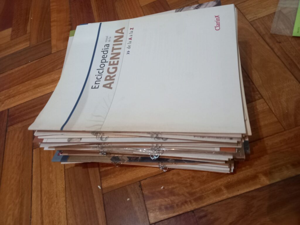 Fascículos sueltos Clarín