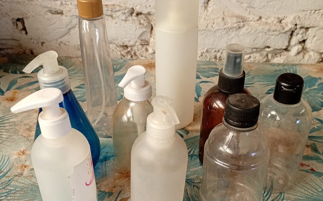 Envases de plástico y vidrio