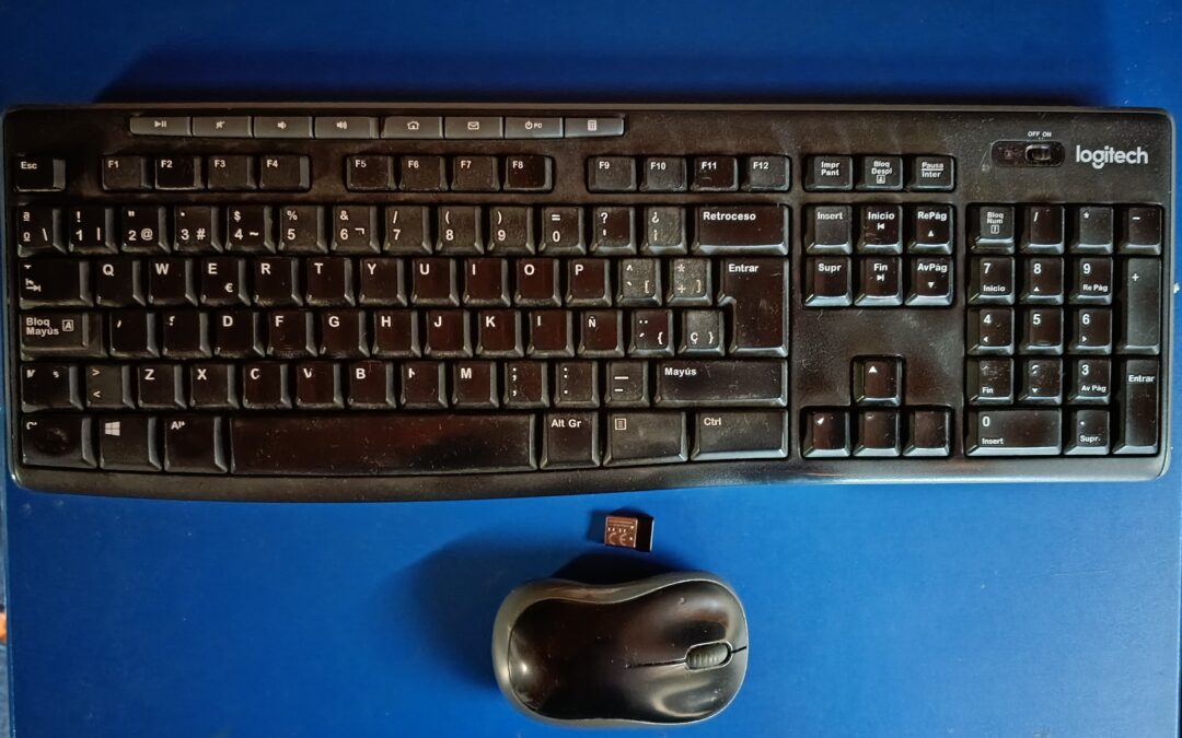 Mouse y teclado inalámbricos