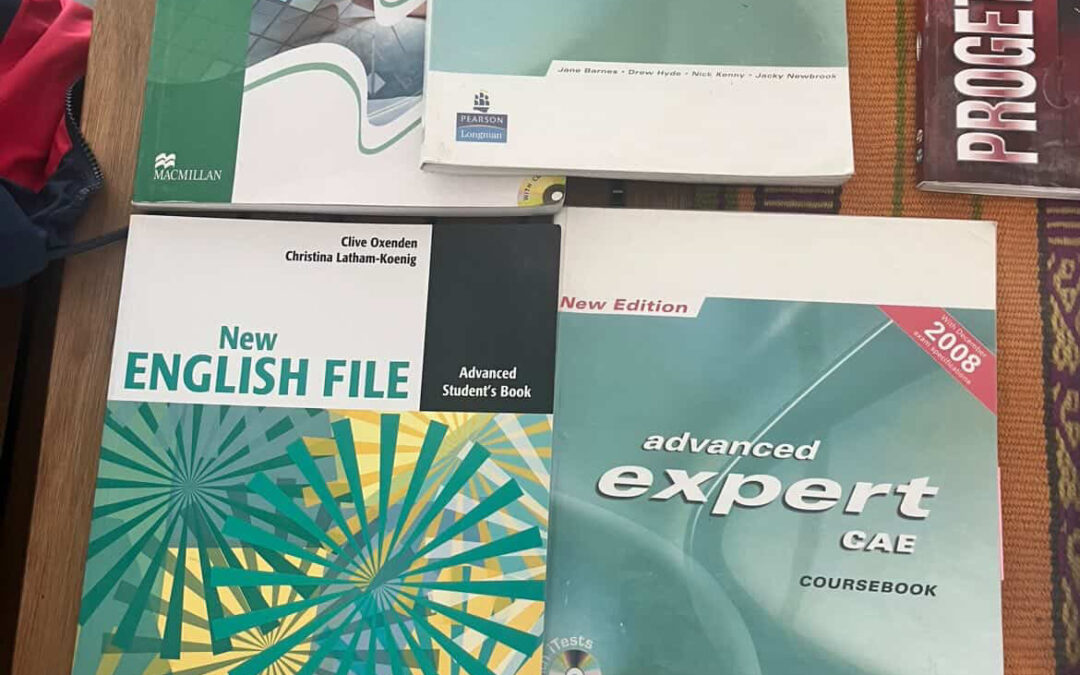 Manuales de Italiano e Inglés