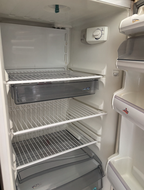 Heladera con freezer