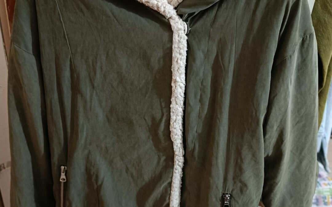 Campera de mujer con corderito
