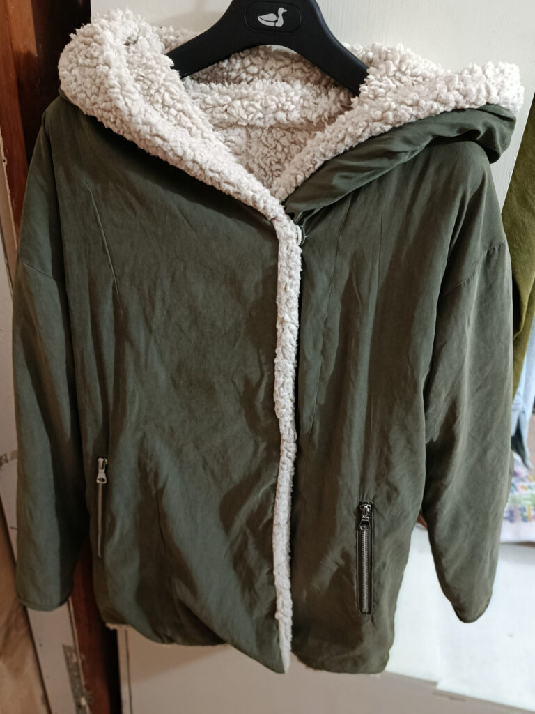 Campera de mujer con corderito