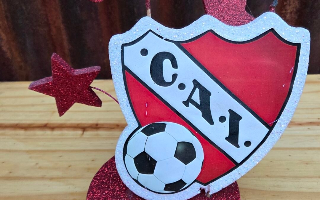 Deco para torta de independiente