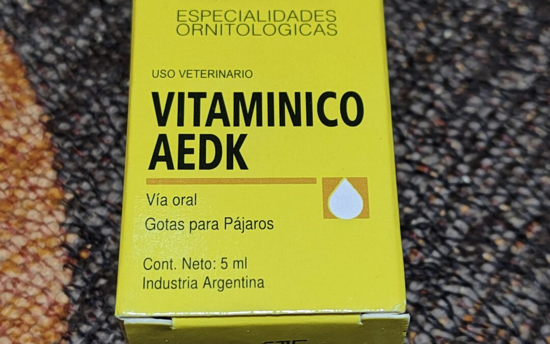 Vitaminas para pájaros