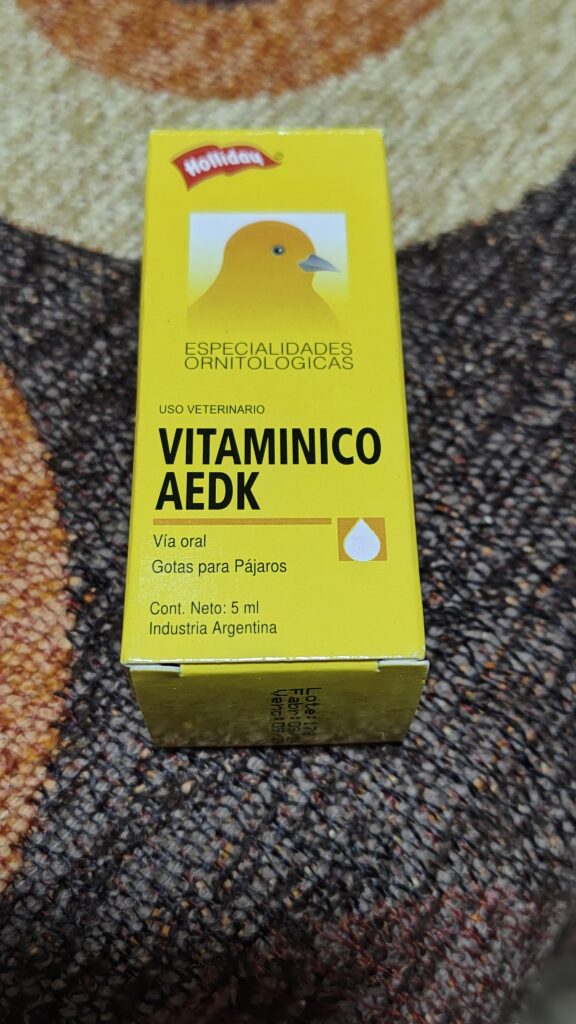 Vitaminas para pájaros