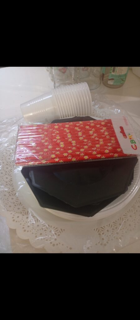 Descartables para evento