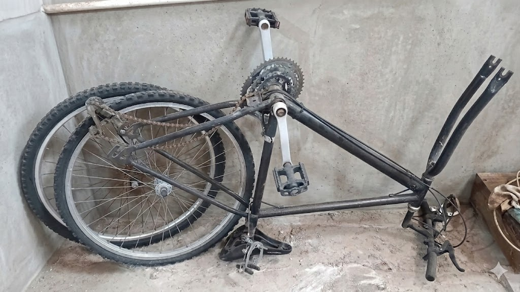 Bicicleta a reparar