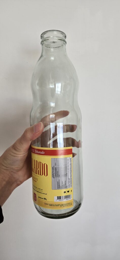 Botellas de vidrio