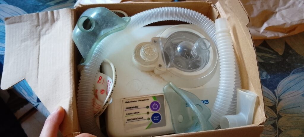 Nebulizador a reparar
