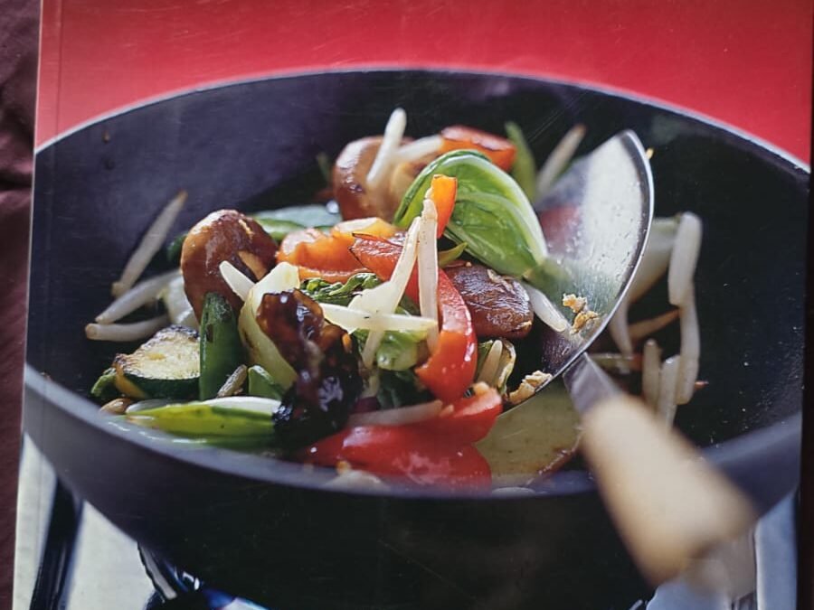Libro cocina wok