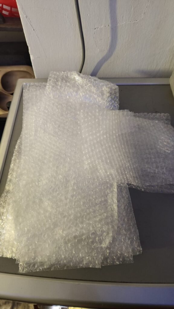 Papel burbuja, film alveolar, material para embalar