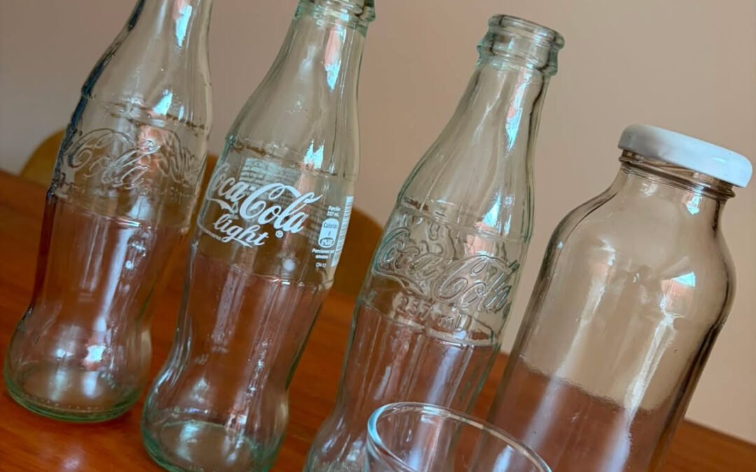 Botellitas de vidrio