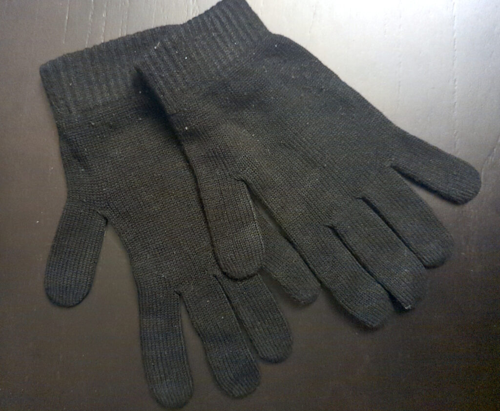 Guantes de acrílico y spandex