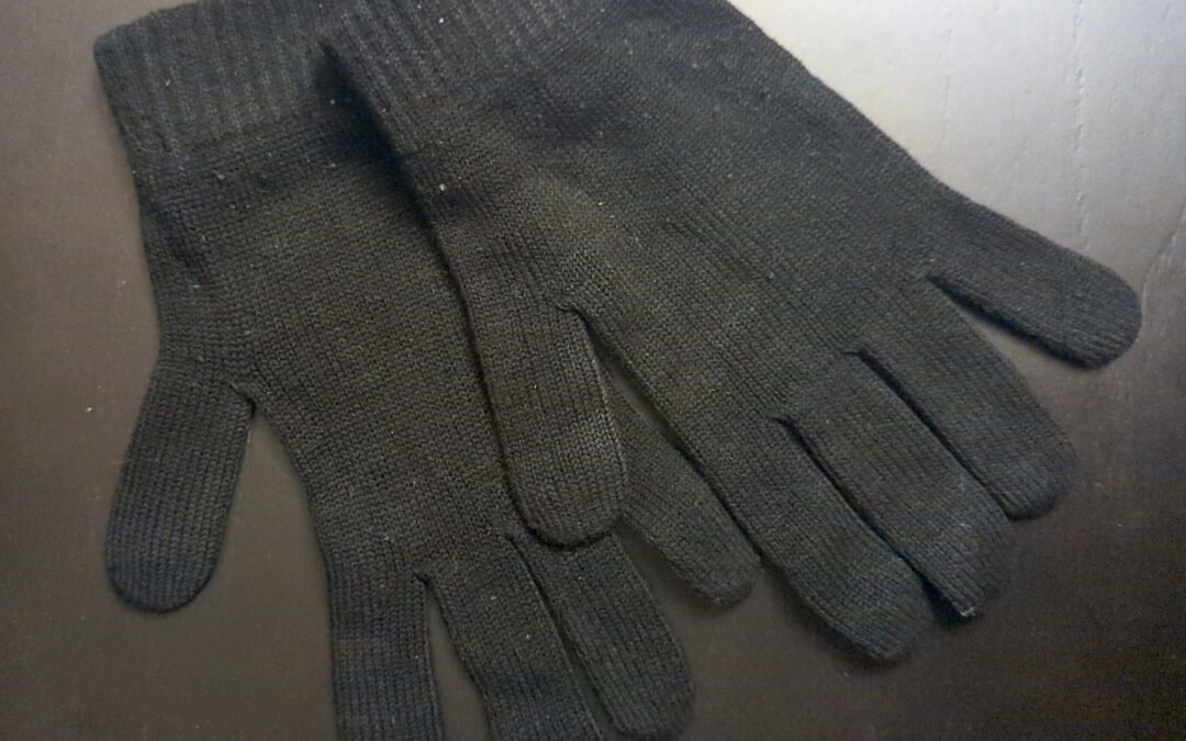 Guantes de acrílico y spandex