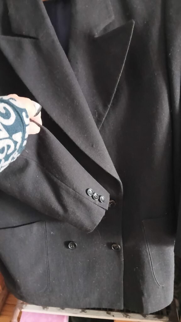 Saco de lino vintage