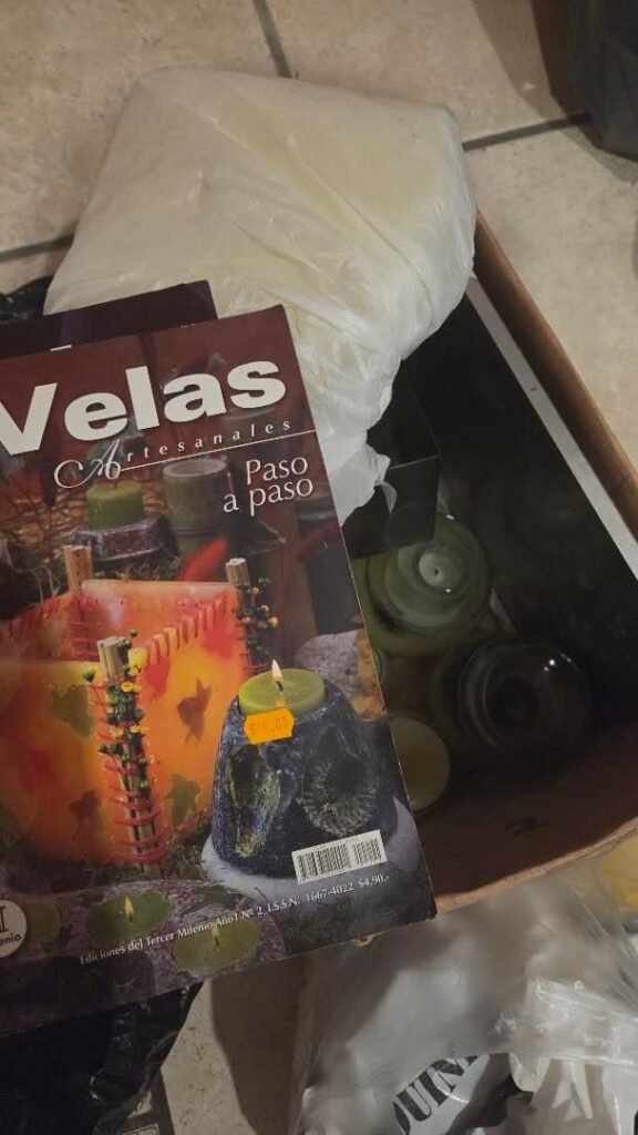 Materiales para elaborar velas