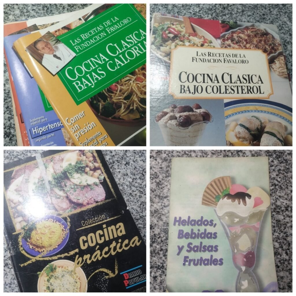 Revistas y libros de cocina