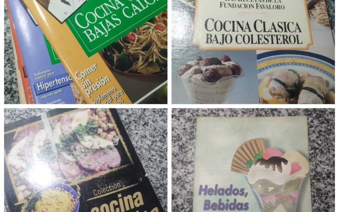 Revistas y libros de cocina