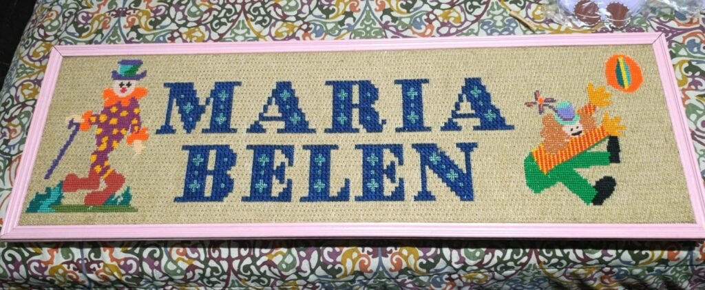 Cuadro artesanal «María Belén»