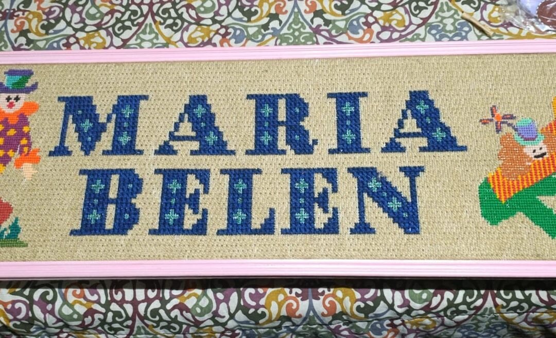 Cuadro artesanal «María Belén»