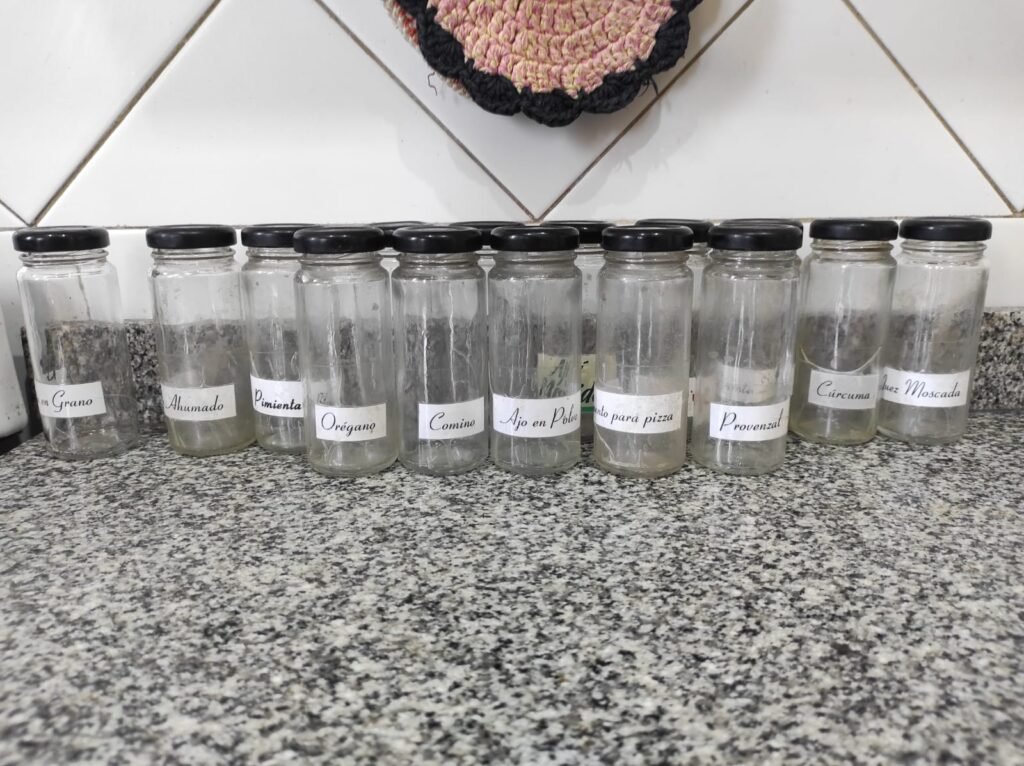 Frasquitos de vidrio