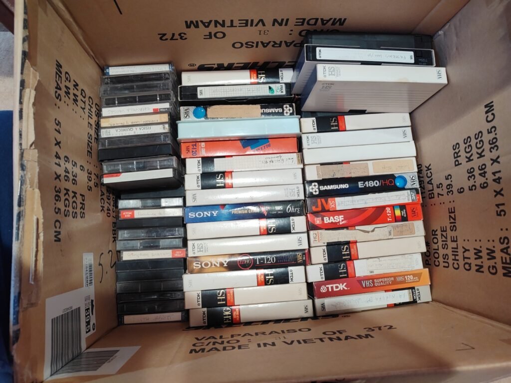 Cassettes y VHS