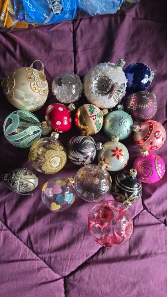bolas navide;as